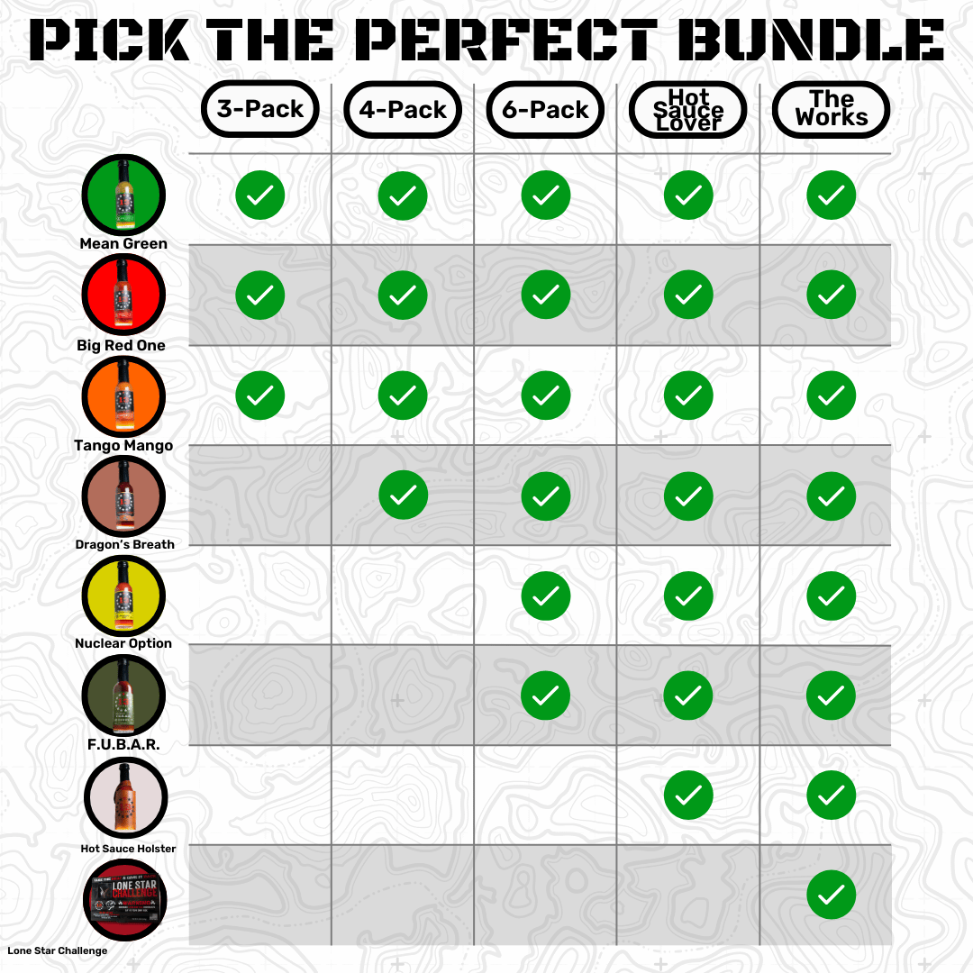 Hot Sauce Bundles - 13 Stars Hot Sauce