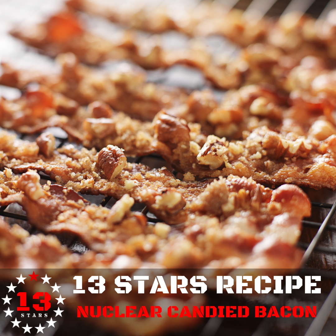 13 Stars Recipe Nuclear Candied Bacon
