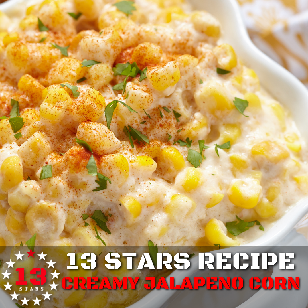13 Stars Recipe Creamy Jalapeno Corn