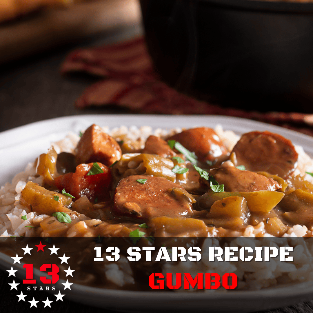 13 Stars Hot Sauce - Recipes - Gumbo
