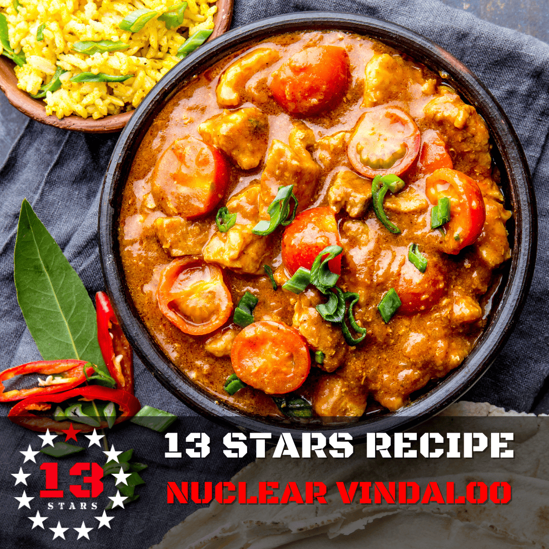 13 Stars Hot Sauce - Recipe - Nuclear Vindaloo