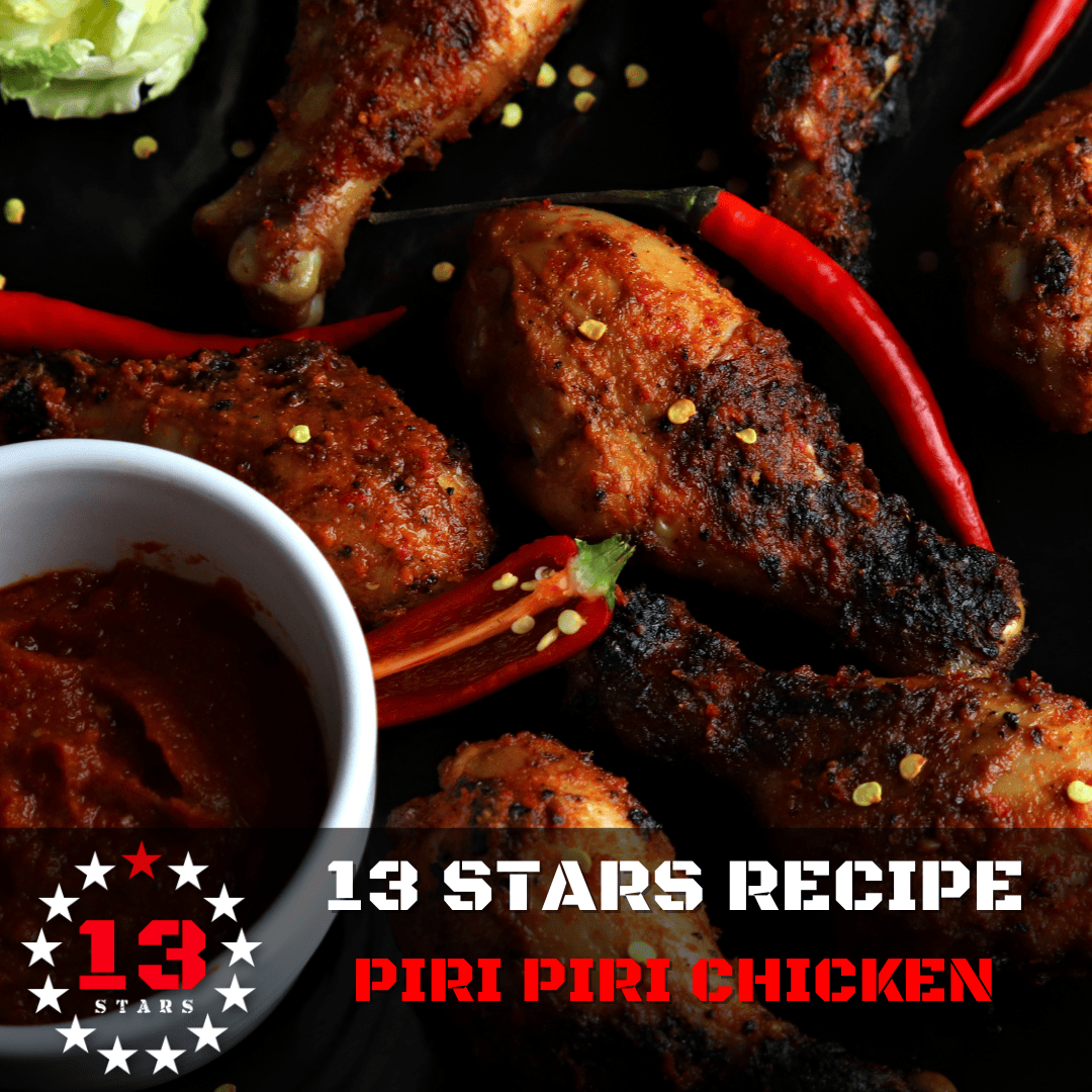 13 Stars Hot Sauce - Recipes - Peri Peri Chicken