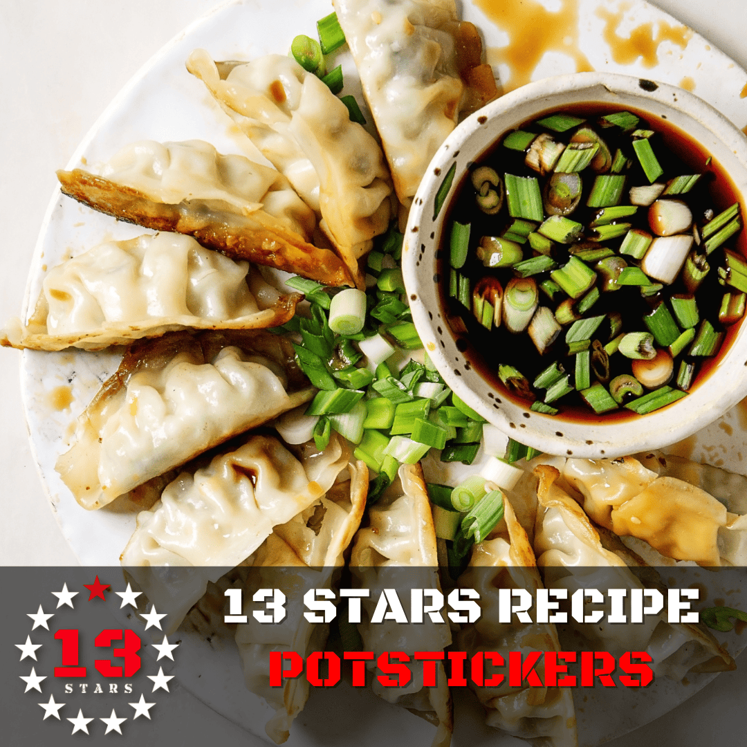 13 Stars Hot Sauce - Recipes - Potstickers