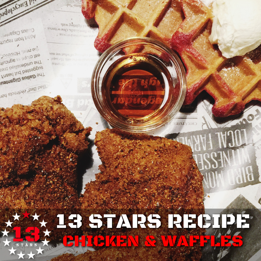 13 Stars Recipes Chicken and Waffles