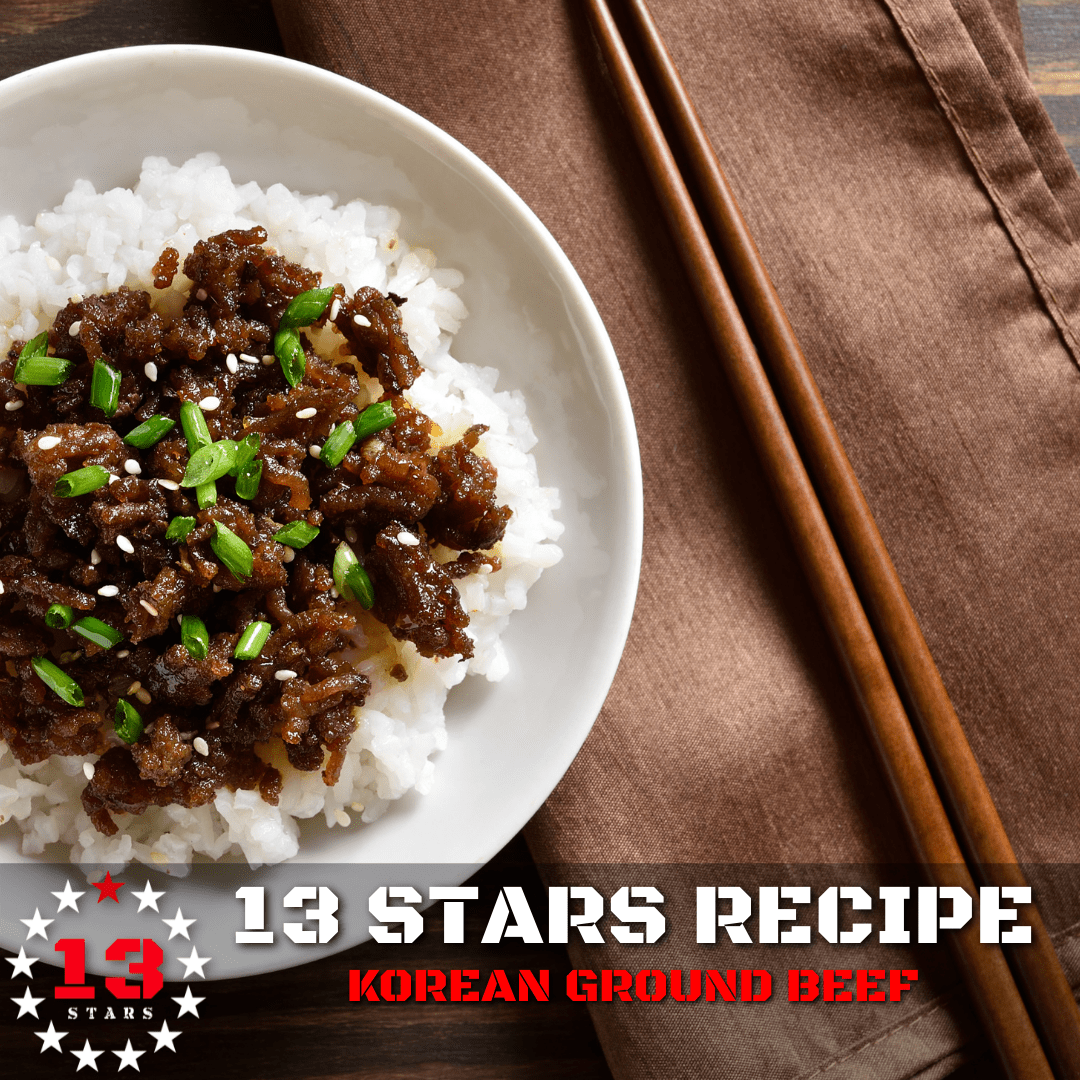 Instant Pot Korean Ground Beef - 13 Stars Hot Sauce