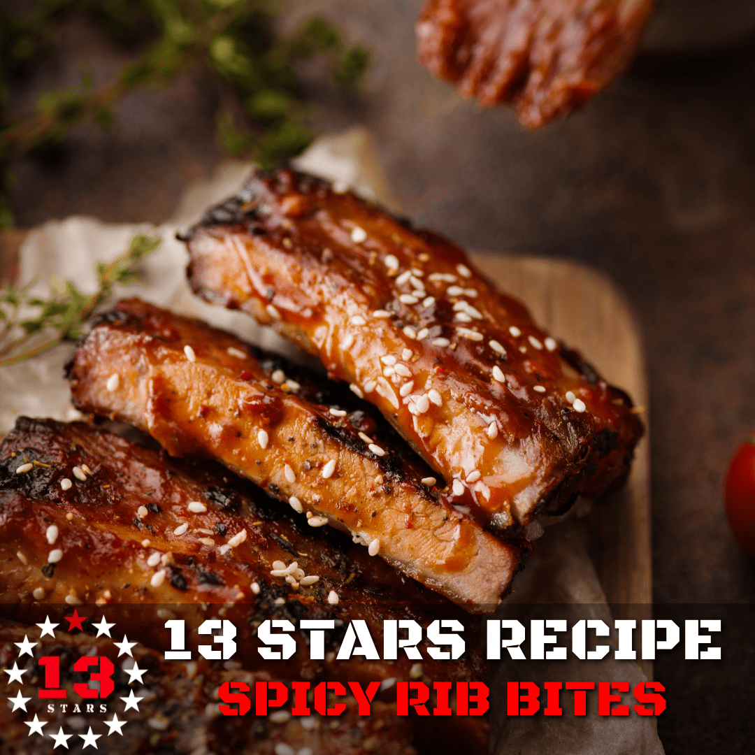 Spicy Rib Bites - 13 Stars Hot Sauce