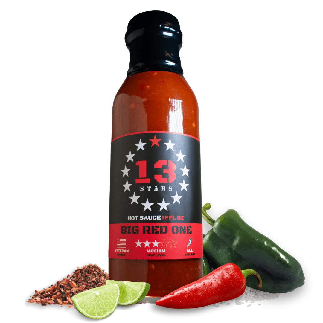Big Red One - Hot Sauce - 13 Stars Hot Sauce