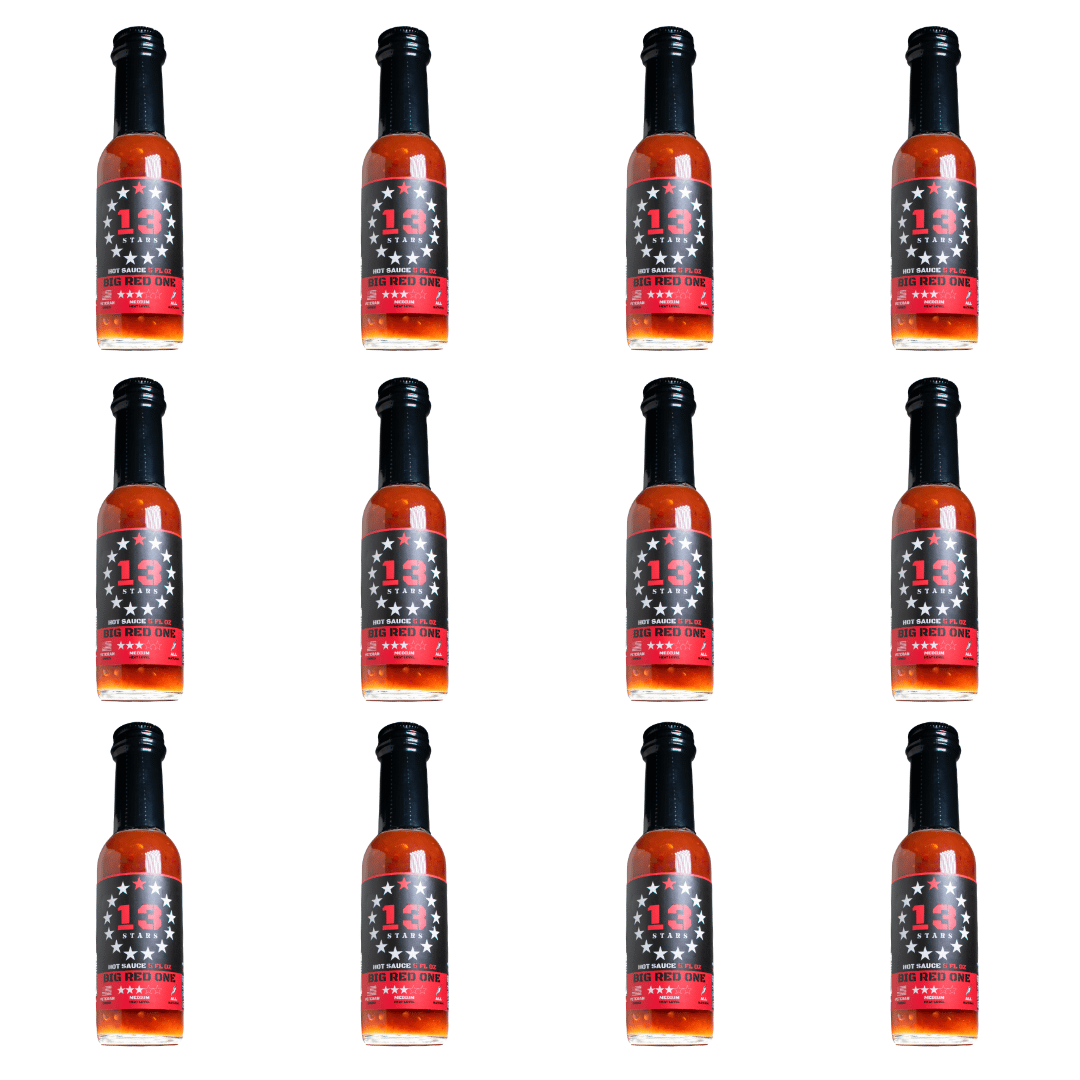 Big Red One - Hot Sauce - 13 Stars Hot Sauce