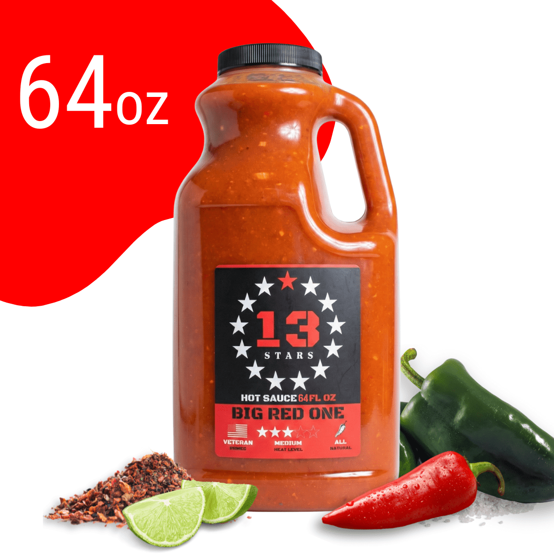 Big Red One - Hot Sauce - 13 Stars Hot Sauce
