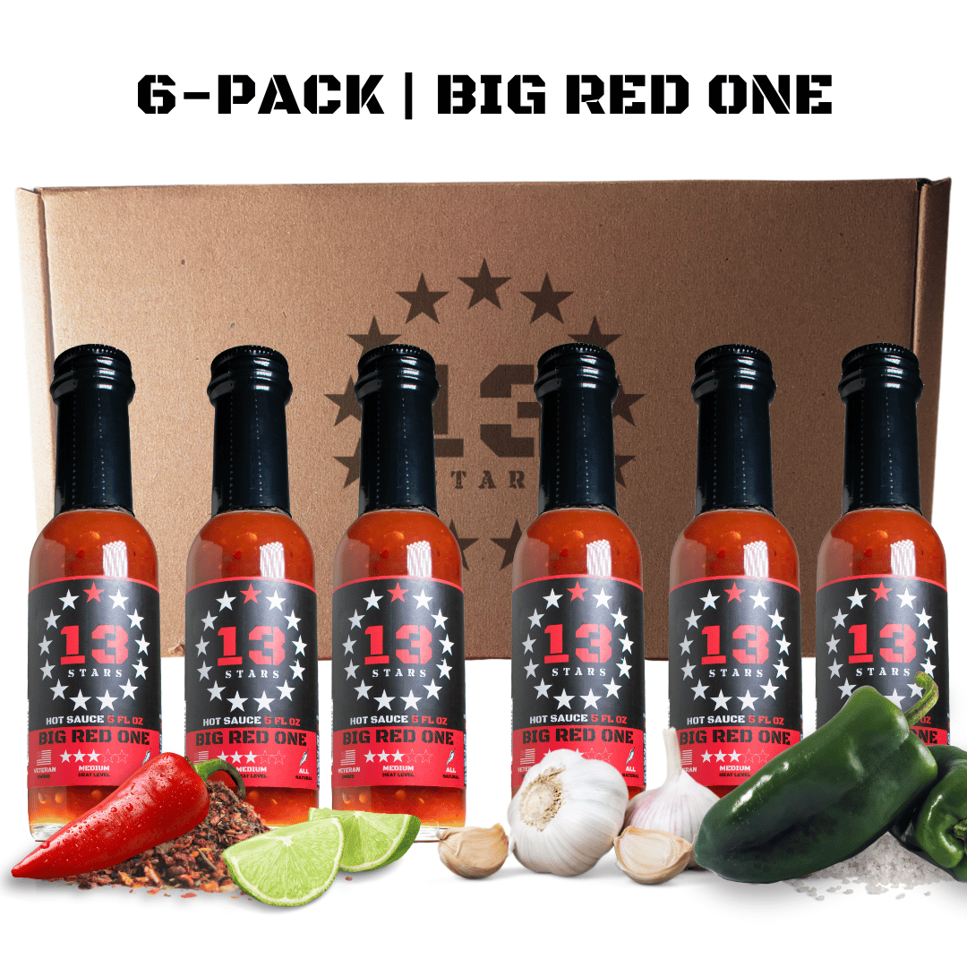 Big Red One - Hot Sauce - 13 Stars Hot Sauce