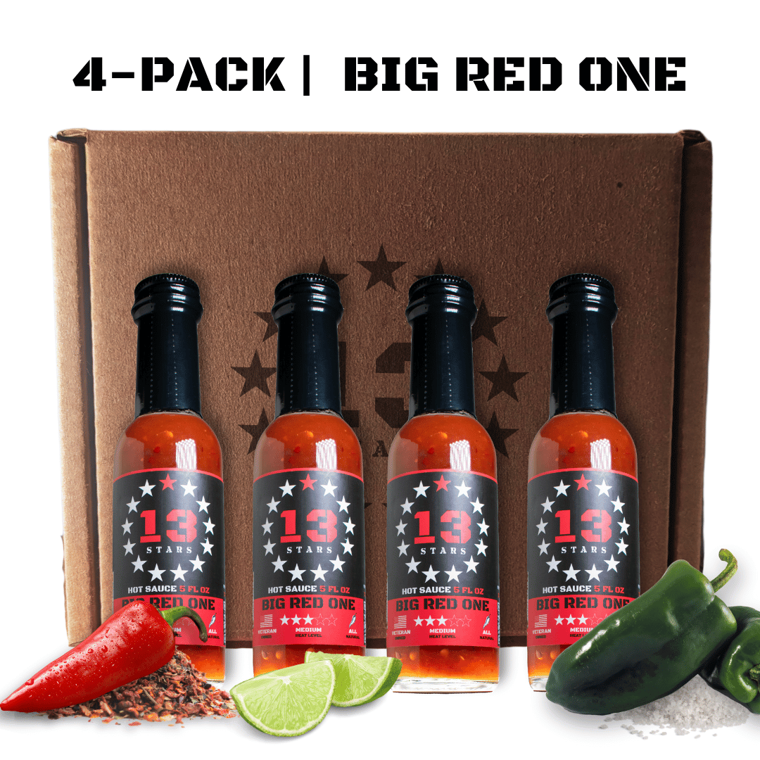 Big Red One - Hot Sauce - 13 Stars Hot Sauce
