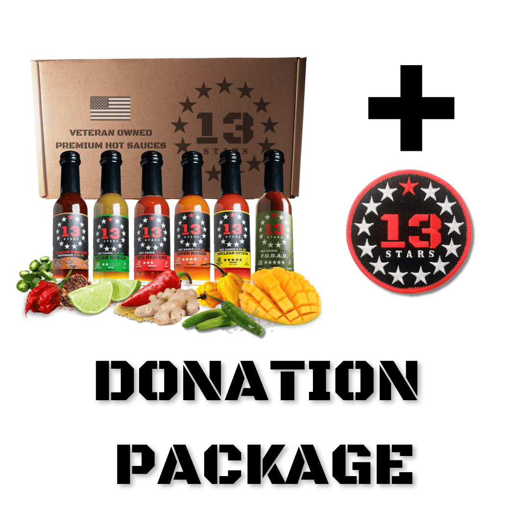 Donation Package - 13 Stars Hot Sauce