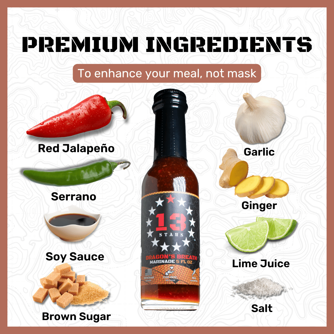 Dragon&#39;s Breath - Marinade - 13 Stars Hot Sauce
