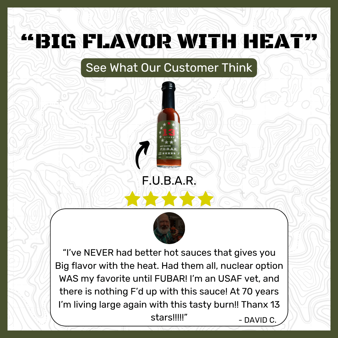 F.U.B.A.R. - Hot Sauce - 13 Stars Hot Sauce