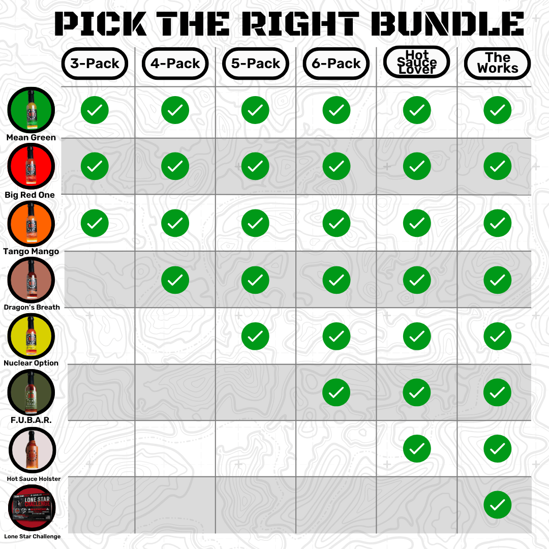 Hot Sauce Bundles - 13 Stars Hot Sauce