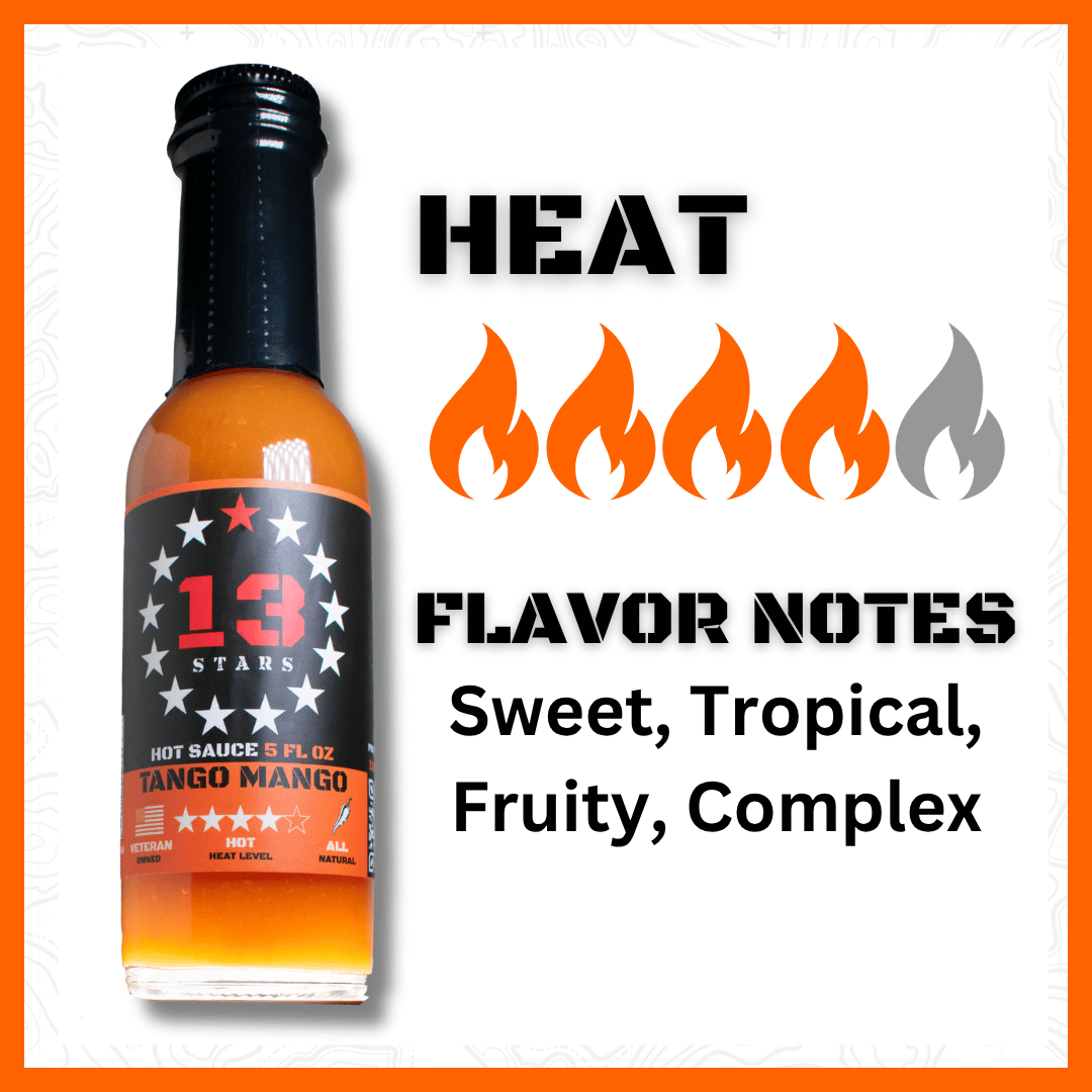 Tango Mango - Hot Sauce - 13 Stars Hot Sauce