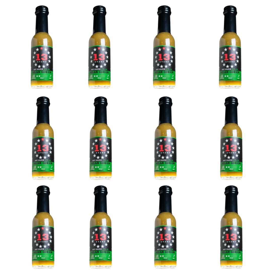 Mean Green - Hot Sauce - 13 Stars Hot Sauce