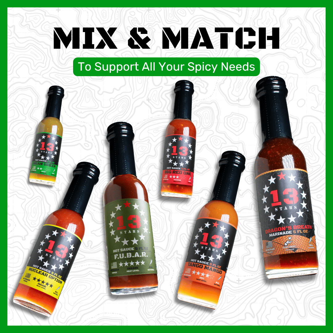 Mean Green - Hot Sauce - 13 Stars Hot Sauce