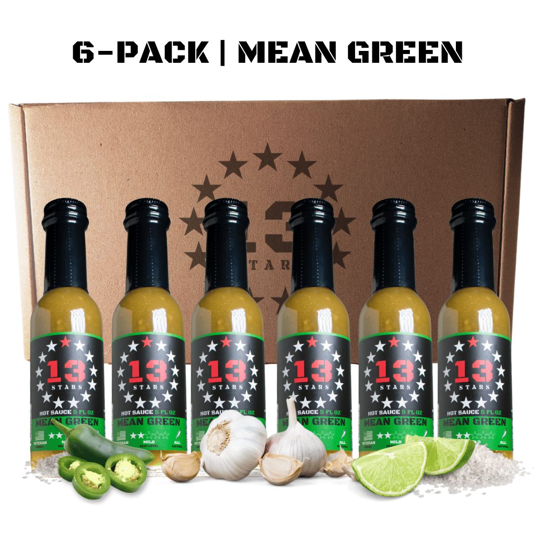 Mean Green - Hot Sauce - 13 Stars Hot Sauce