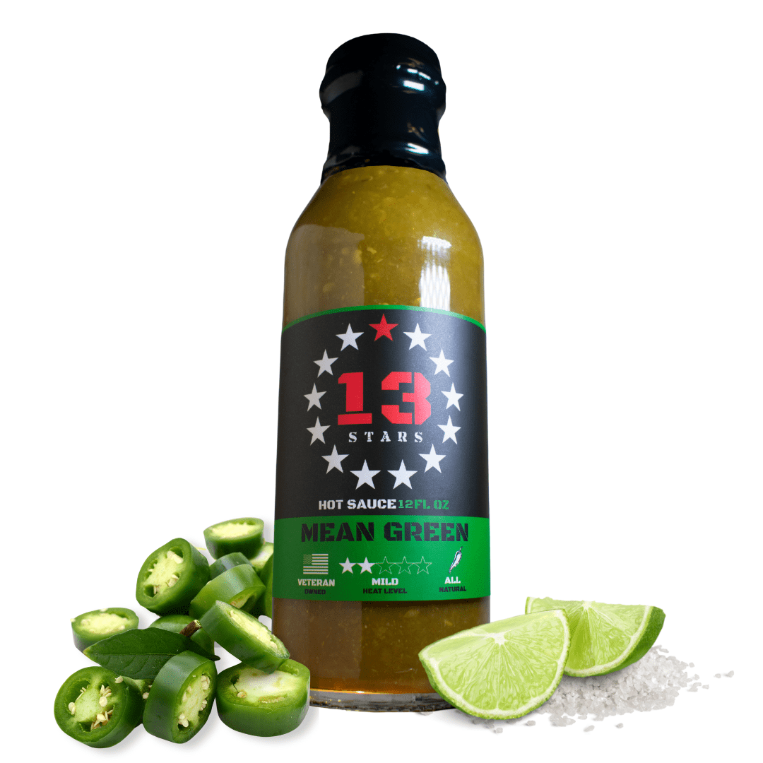 Mean Green - Hot Sauce - 13 Stars Hot Sauce