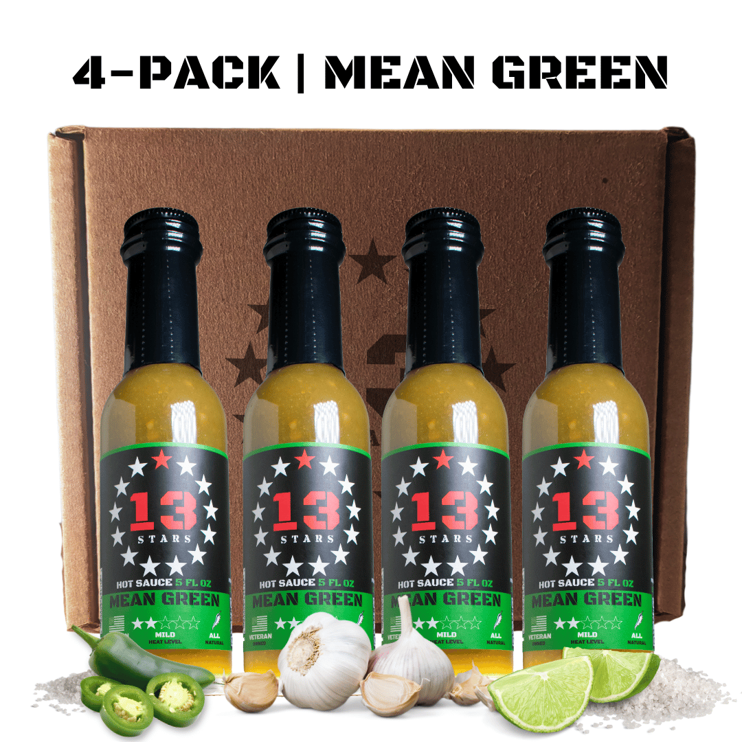 Mean Green - Hot Sauce - 13 Stars Hot Sauce