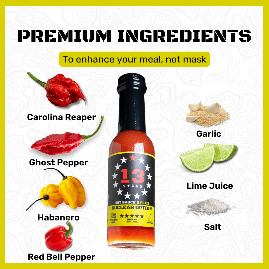 Nuclear Option - Hot Sauce - 13 Stars Hot Sauce