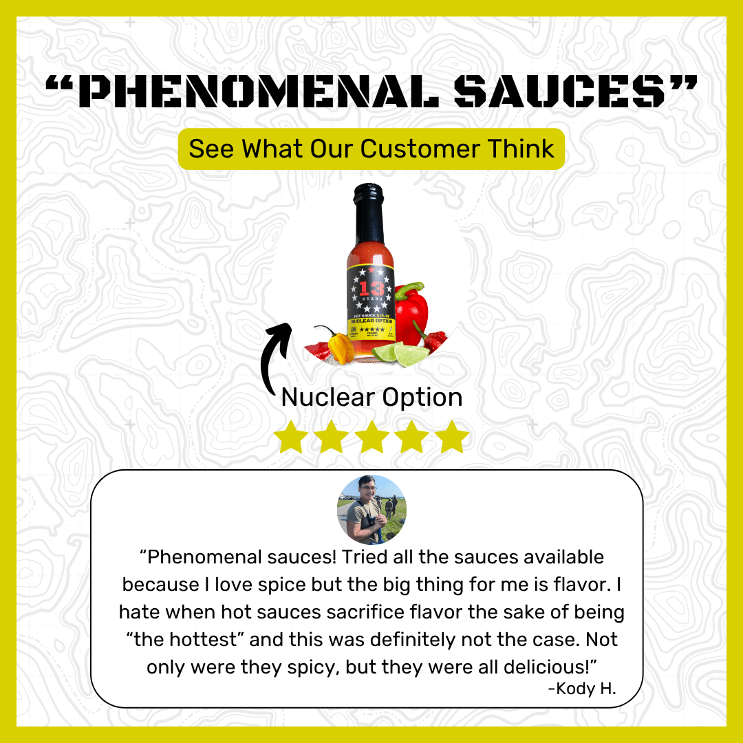 Nuclear Option - Hot Sauce - 13 Stars Hot Sauce