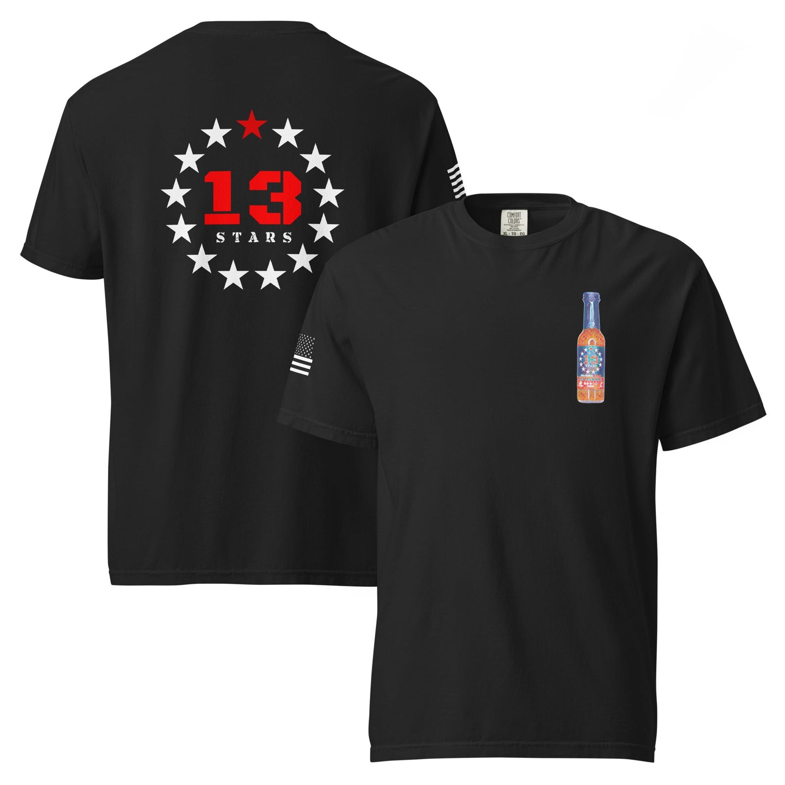 T-Shirt - Big Red One Mosiac - 13 Stars Hot Sauce