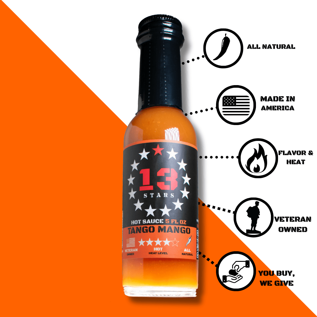 Tango Mango - Hot Sauce - 13 Stars Hot Sauce