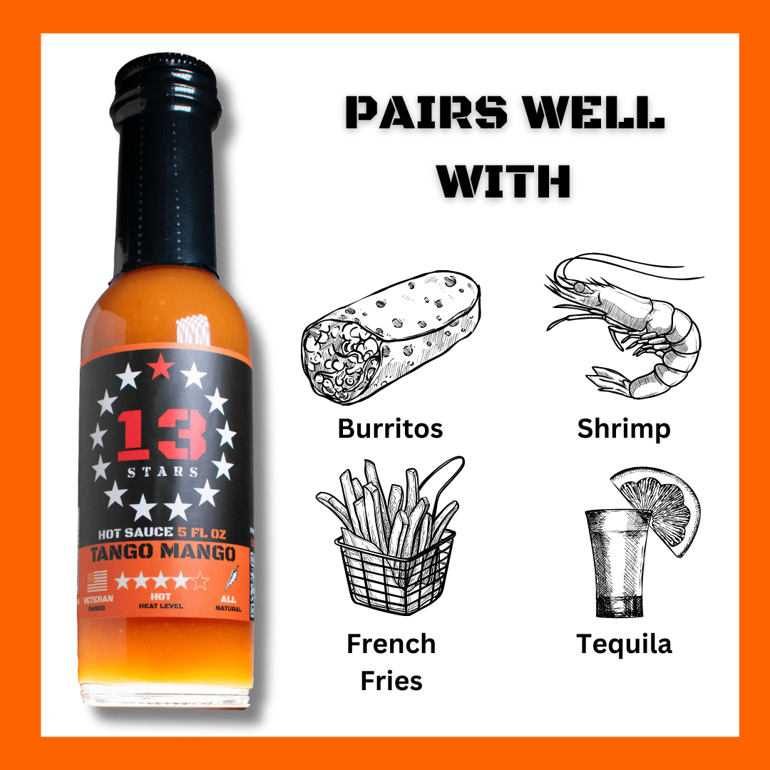 Tango Mango - Hot Sauce - 13 Stars Hot Sauce