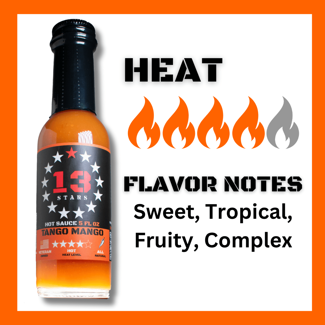 Tango Mango - Hot Sauce - 13 Stars Hot Sauce