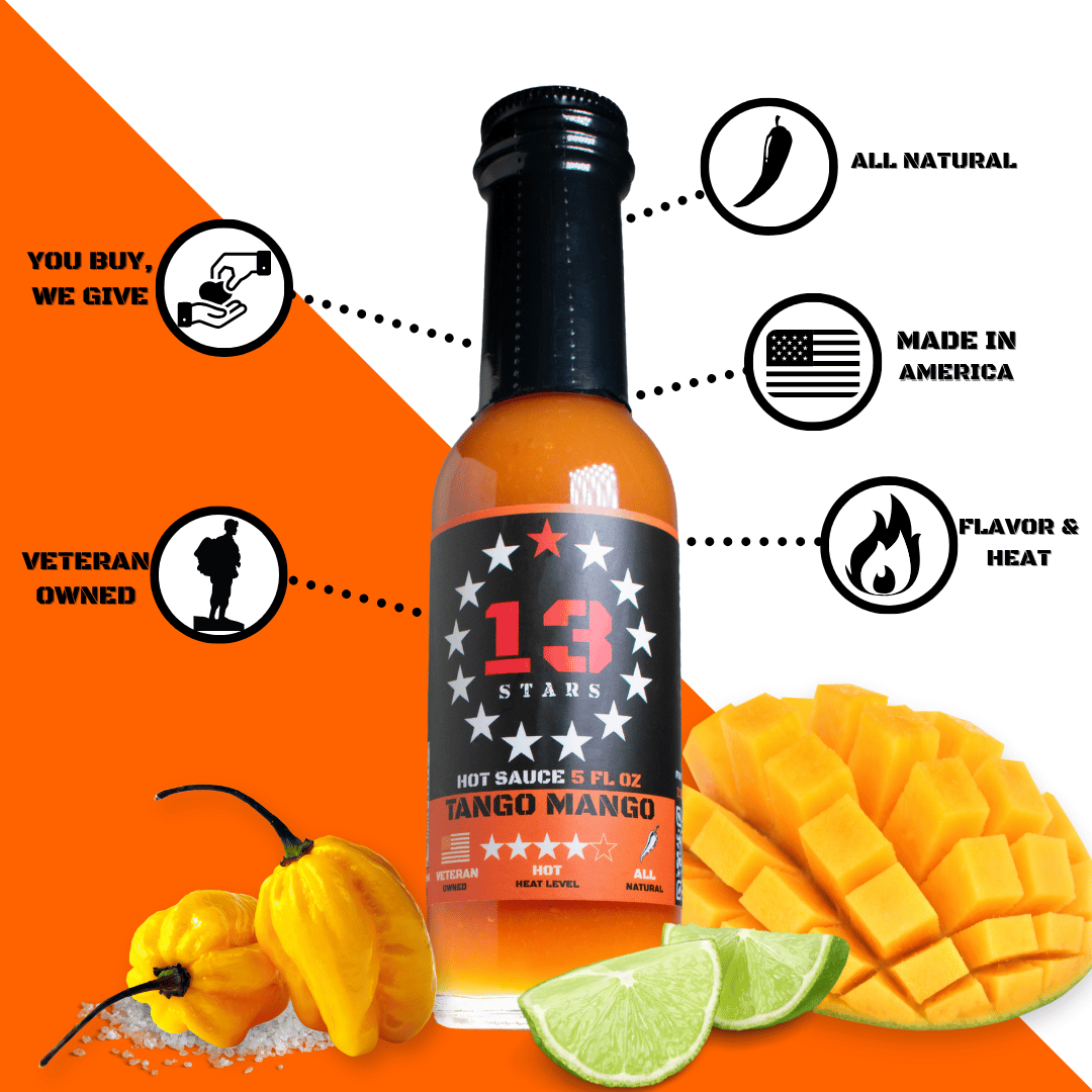 Tango Mango - Hot Sauce - 13 Stars Hot Sauce