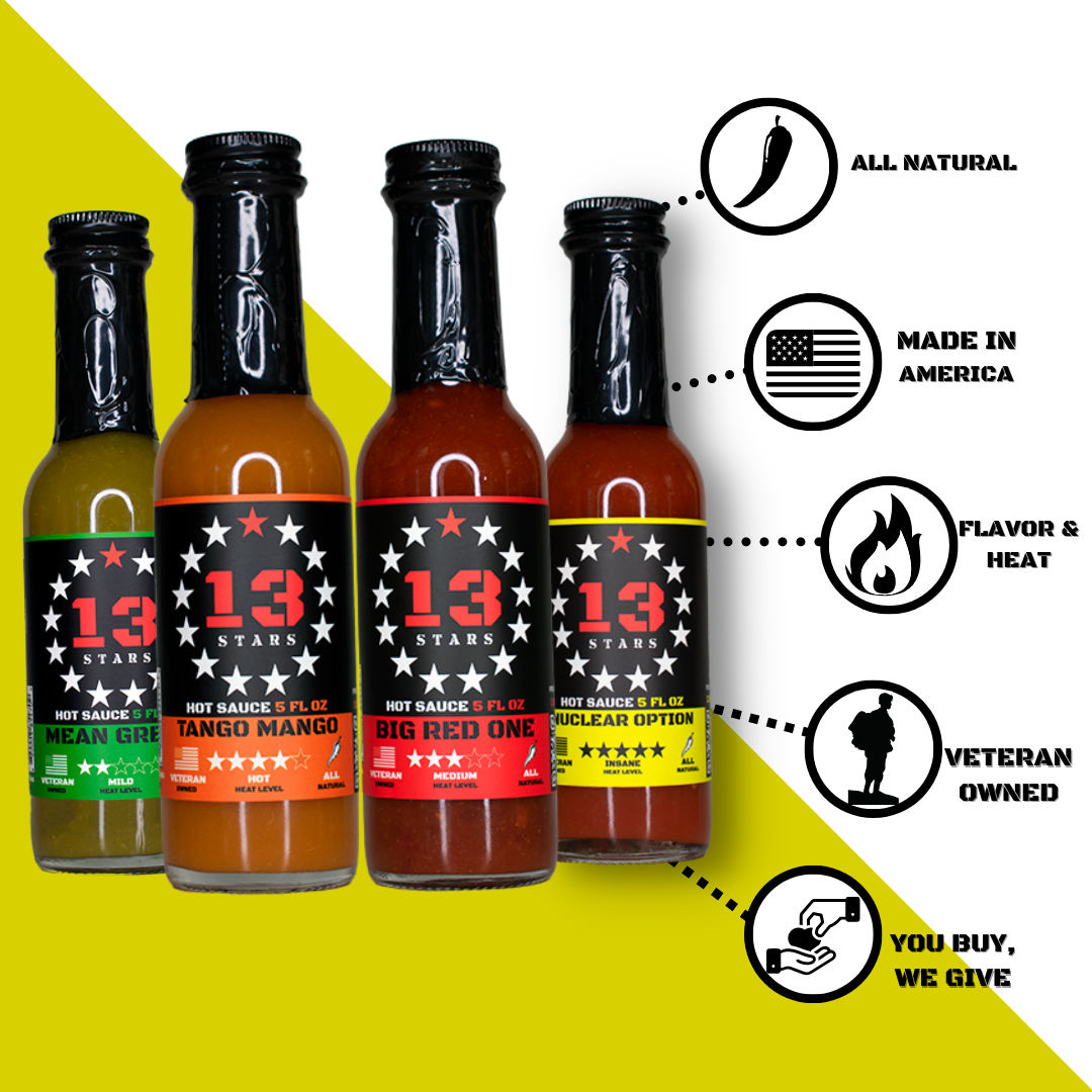 4-Pack (Variety) - Hot Sauce