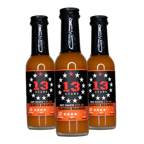 13 Stars Hot Sauce - Tango Mango - Hot Hot Sauce