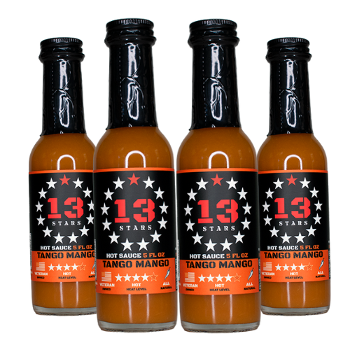 13 Stars Hot Sauce - Tango Mango - Hot Hot Sauce