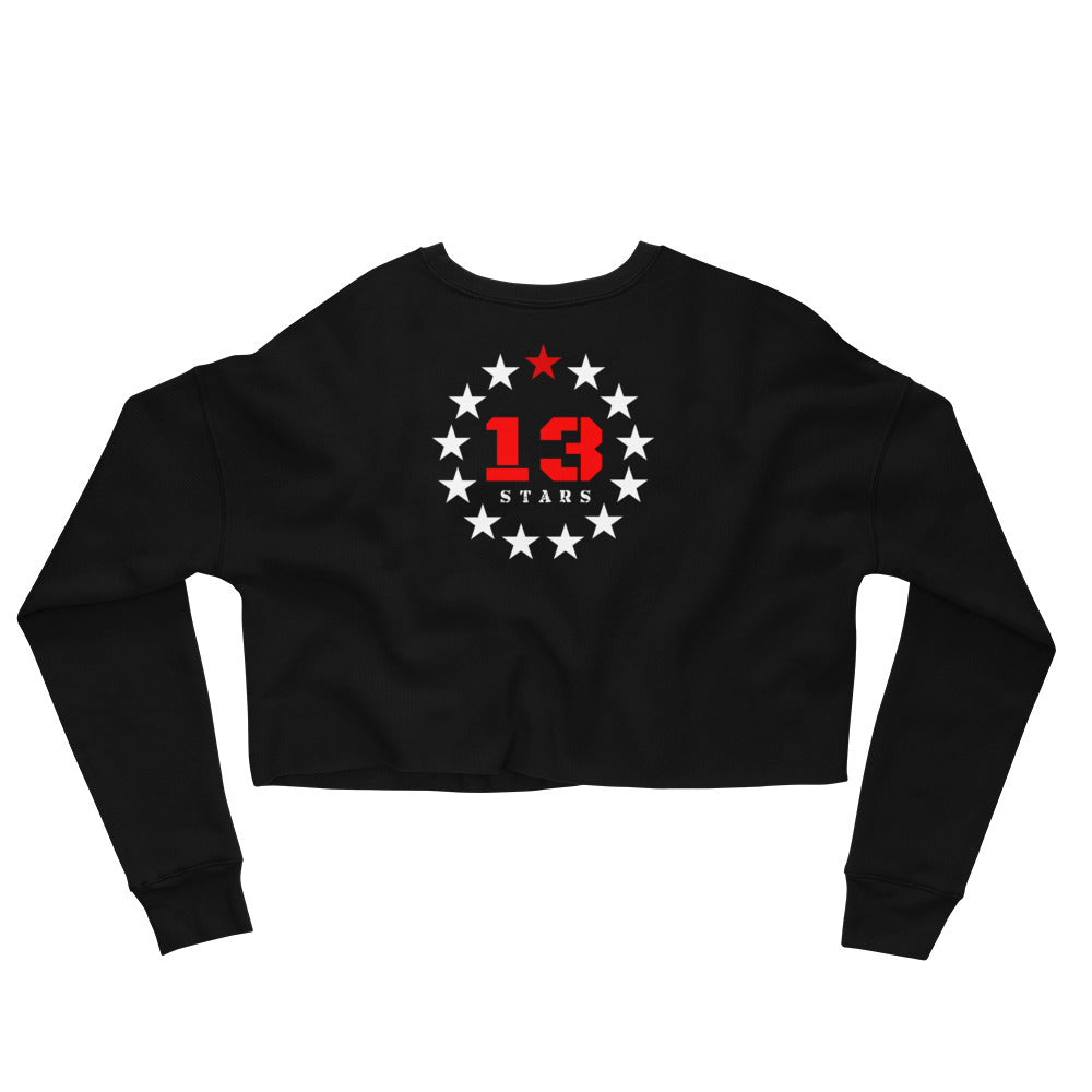 13 Stars Crop Sweatshirt